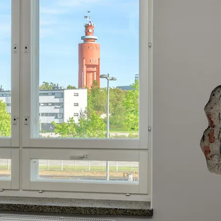 Apartman Hangon Asema 15 - Kaunis Yksioe Kaupunkinaekymin *